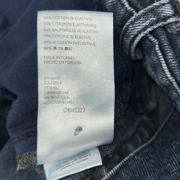 We The Free Stella Distressed Button Fly Skinny Jeans | Size 27 - Picture 7 of 9